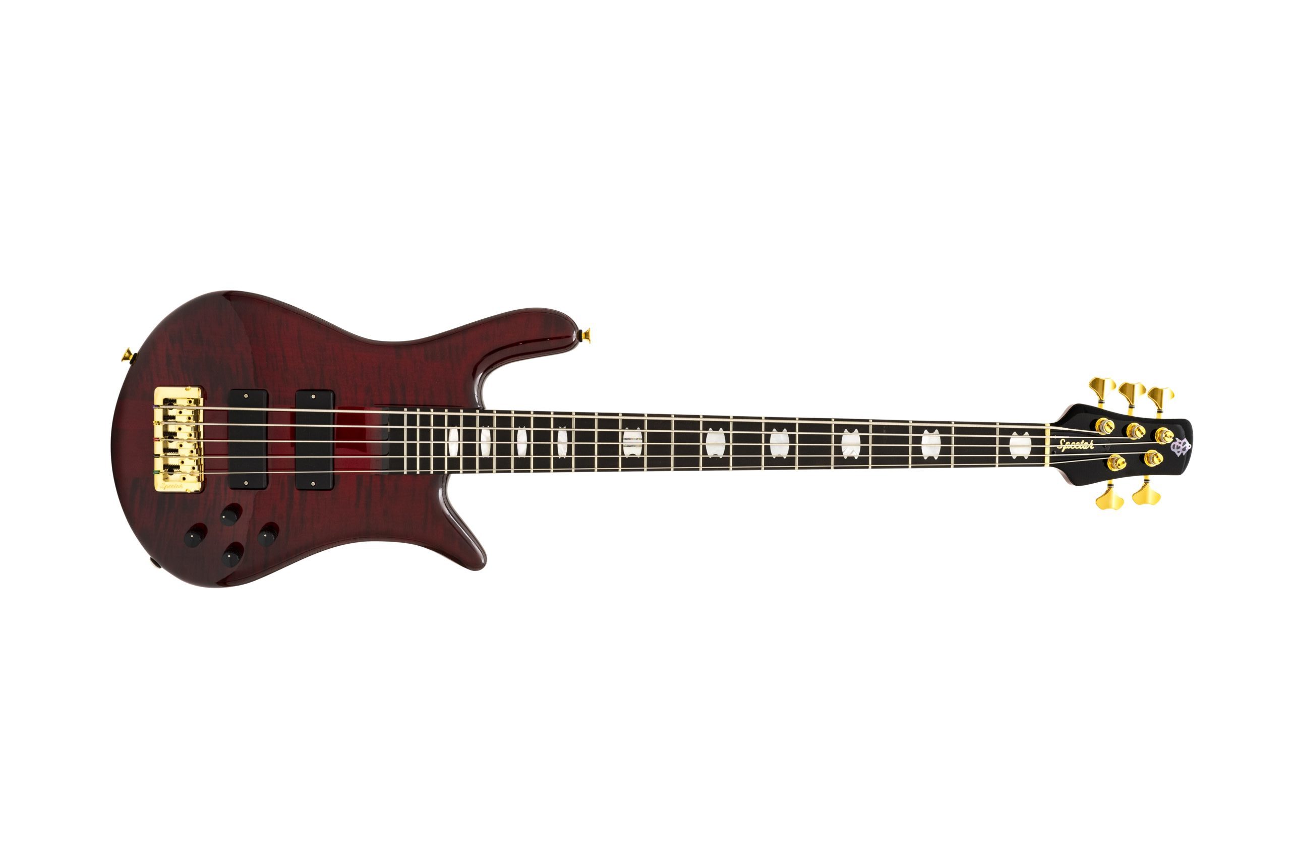 Spector Red Fade Gloss Euro 5 electric bass