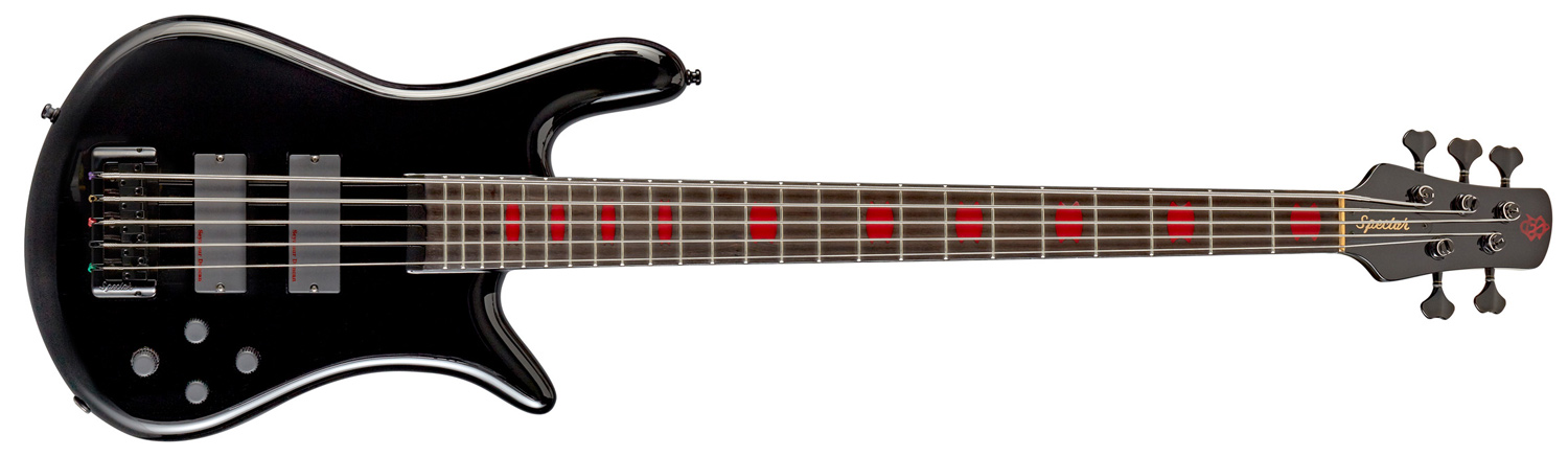 black Spector electric bass