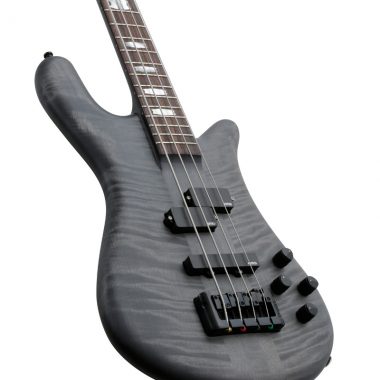 body of black Spector Euro 4LX electric bass