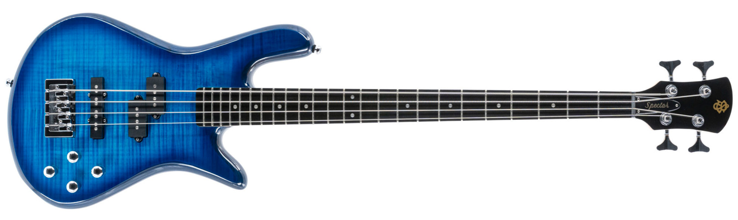 blue Spector electric bass