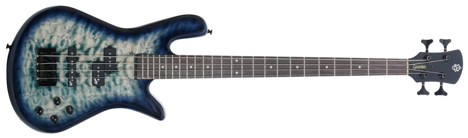 Spector Legend 4 Neck-thru in faded blue