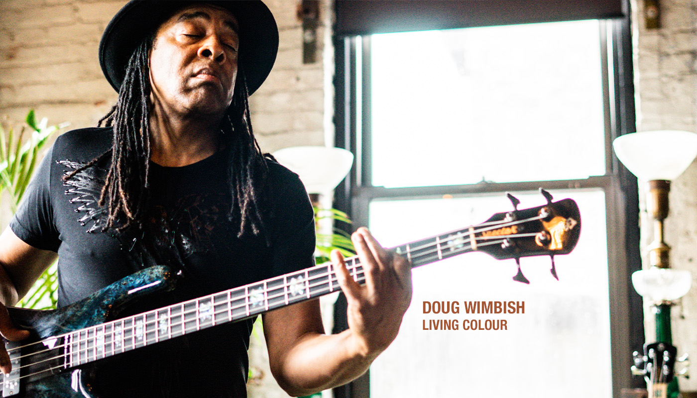 Doug Wimbish of Living Colour playing a Spector bass