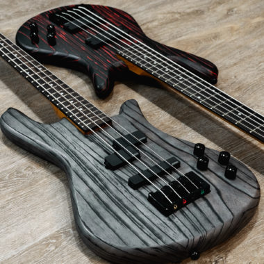 bodies of two Spector basses