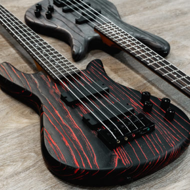 bodies of two Spector basses