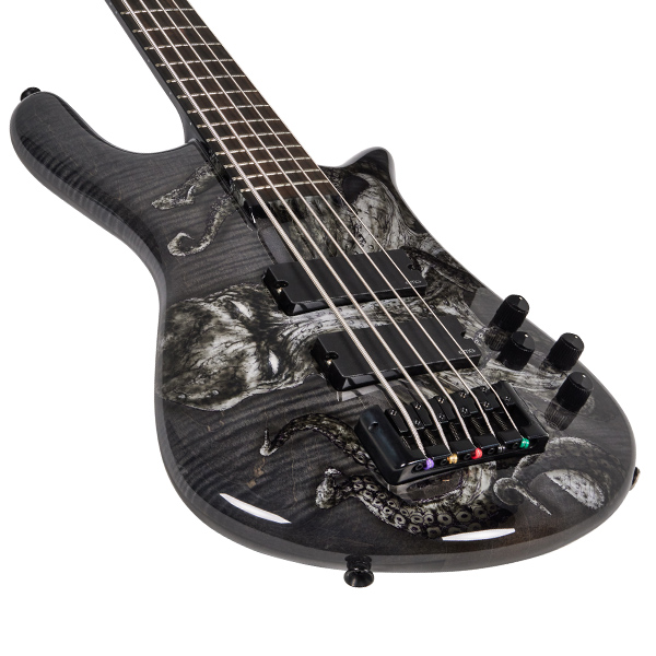 Euro5 LE Kraken Squid Bass by Spector Bass Guitars