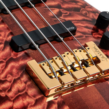 Spector bass strings on Spector USA bass