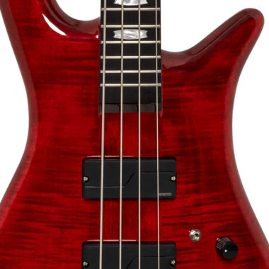 Euro4 LT Rudy Sarzo electric bass close up of body