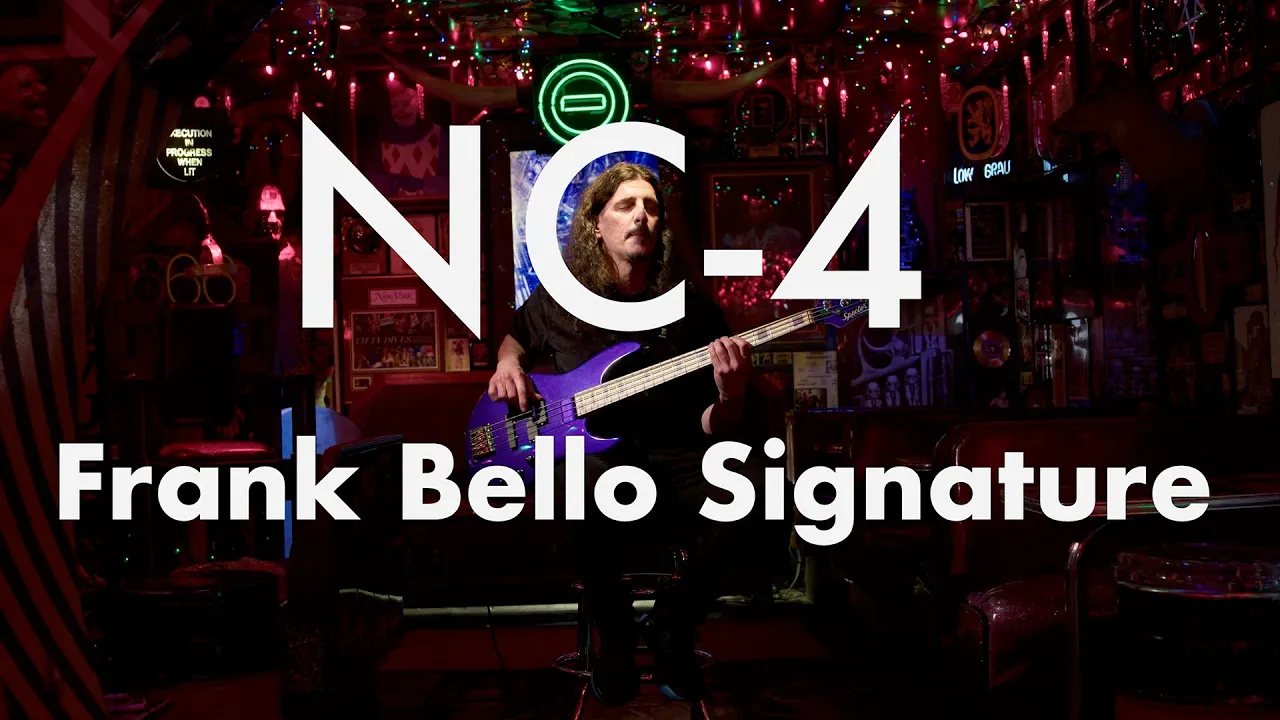 Introducing the NC-4 Frank Bello Signature Bass - By Spector